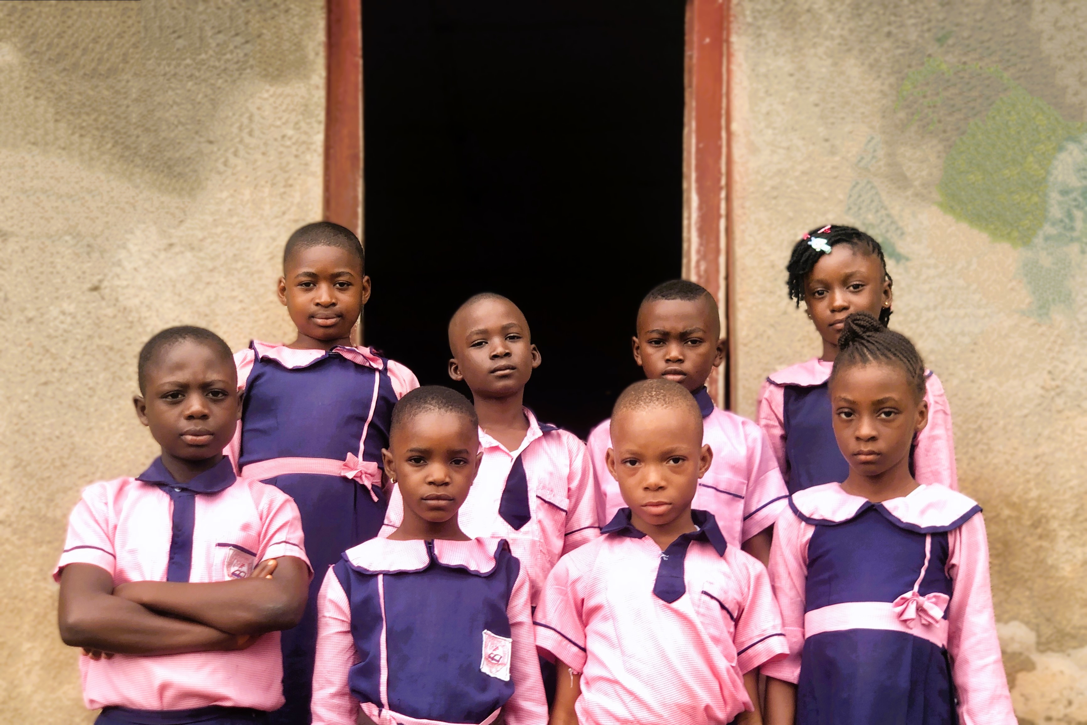 Children taking part in a classroom activity